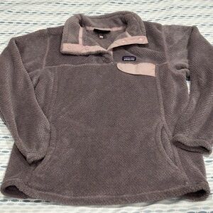 Patagonia Fleece Pullover in Violet